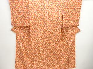 亀甲に菊模様小紋着物